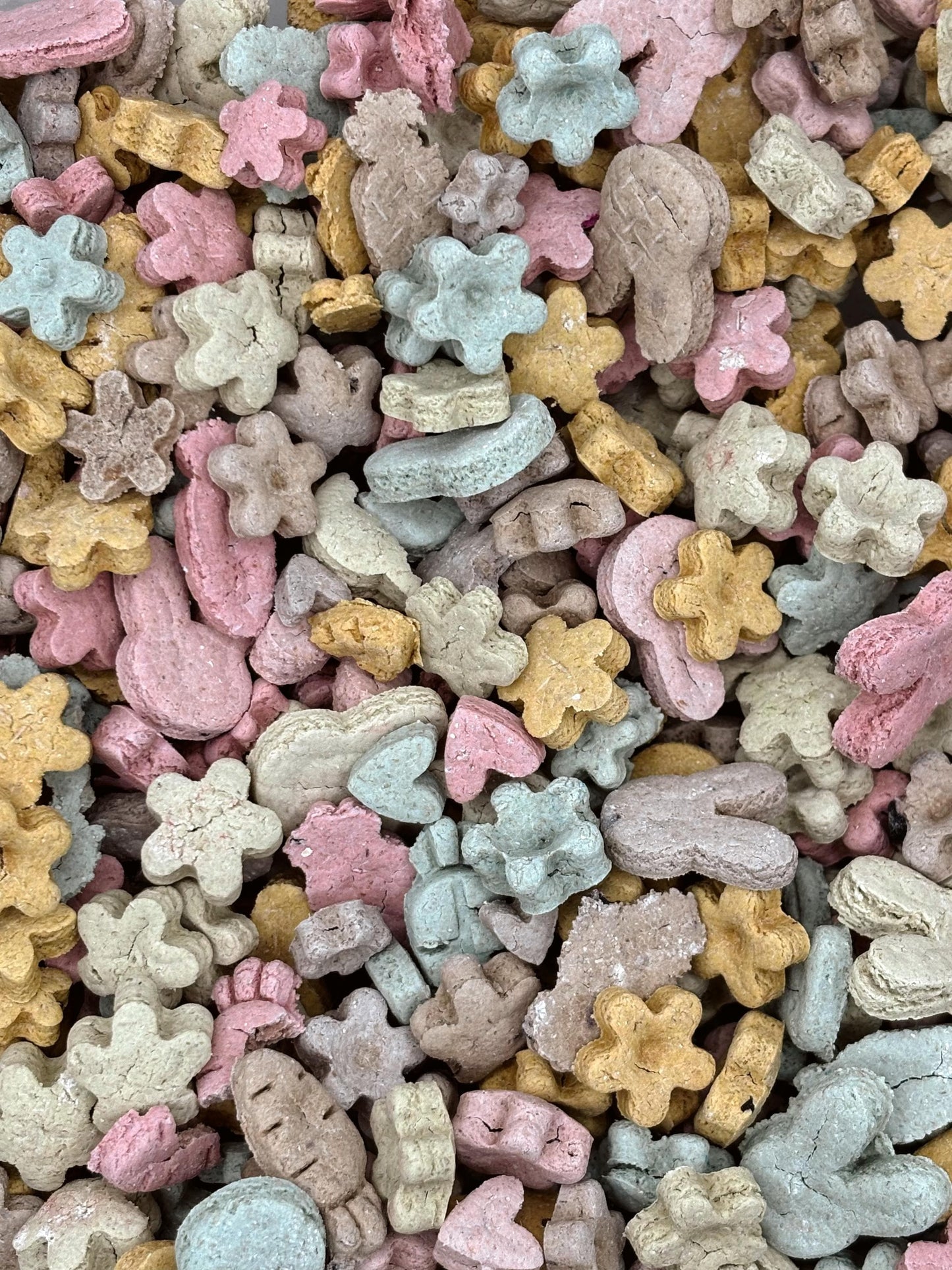 pastel spring treats | organic treats for rabbits