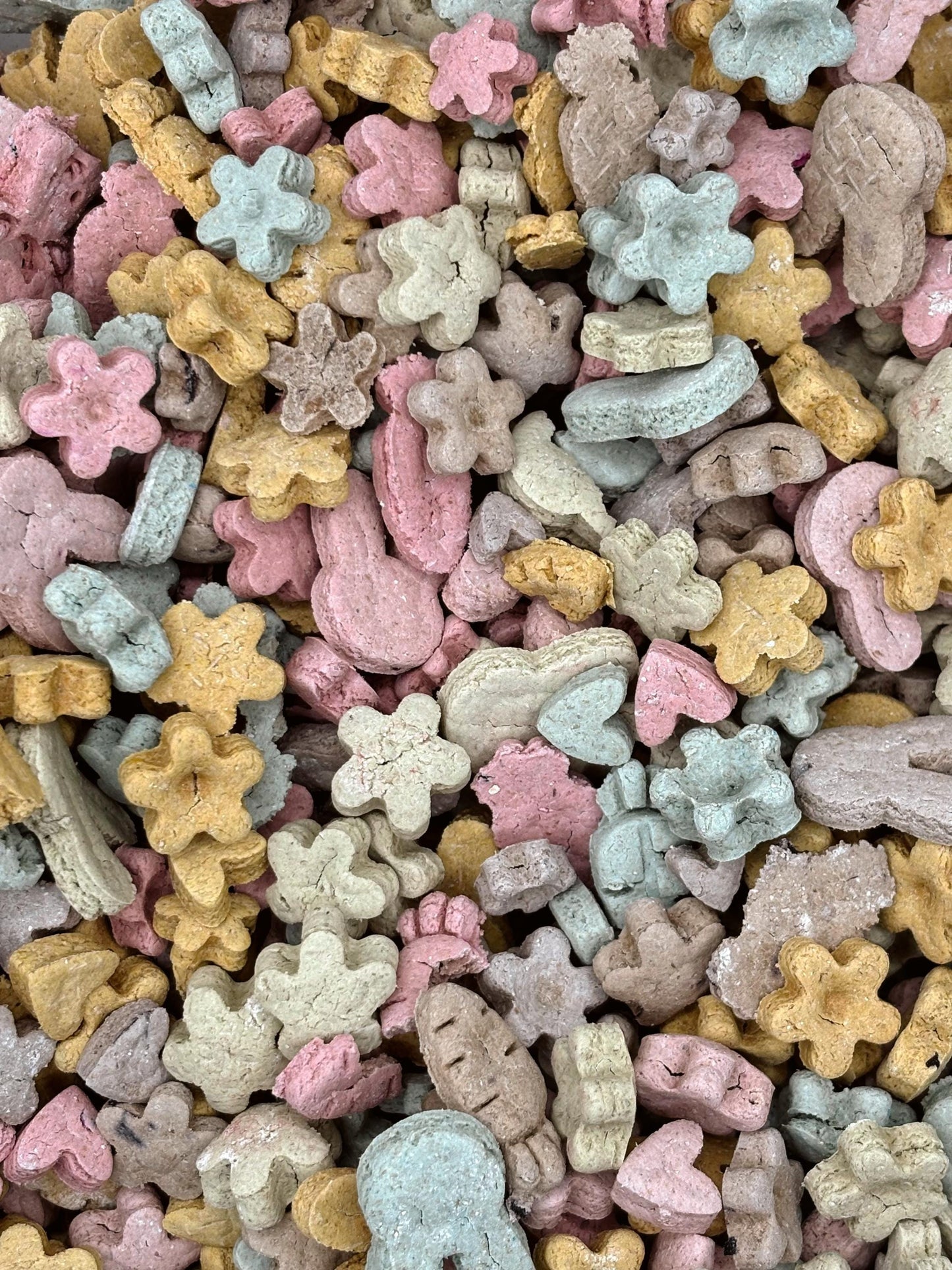 pastel spring treats | organic treats for rabbits